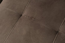 Load image into Gallery viewer, Brown Microfiber Manual Reclining Sofa with Three Seats