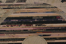 Load image into Gallery viewer, Hill and Dale Vinyl No 1 Large Scale Turntable Pop Art Music Wall Art