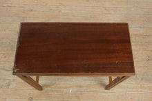 Load image into Gallery viewer, Carved Wood Side Table with Decorative Apron