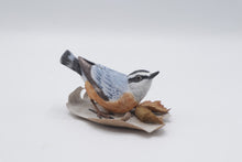 Load image into Gallery viewer, Lenox Red Breasted Nuthatch Fine Porcelain Bird Figurine Original Certificate