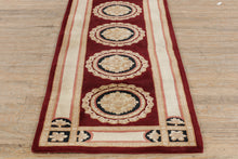 Load image into Gallery viewer, Red Medallion Runner