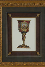 Load image into Gallery viewer, Windsor Art Regal Chalice Wall Art Framed Print Ornate Gold Frame 36x42
