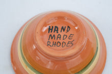 Load image into Gallery viewer, Handmade Rhodes Greece Pottery Olive Branch Bowl Terracotta 4 5 Inch