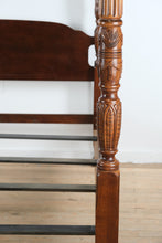 Load image into Gallery viewer, American Drew Rice Carved Queen Bed
