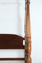 Load image into Gallery viewer, American Drew Rice Carved Queen Bed