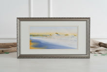 Load image into Gallery viewer, Robin Silverman Original Watercolor Coastal Dunes Landscape Framed Painting