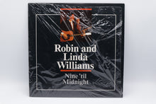 Load image into Gallery viewer, Robin and Linda Williams Nine Til Midnight LP Flying Fish FF359 Sealed