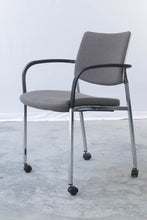 Load image into Gallery viewer, Rolling Font Arm Chair by Source - Charcoal