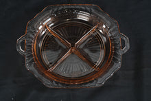 Load image into Gallery viewer, Anchor Hocking Mayfair Pink Depression Glass Divided Relish Dish 4 Part