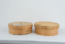 Load image into Gallery viewer, Round Bentwood Pantry Boxes Wooden Storage Boxes Set of 2 15 Inch
