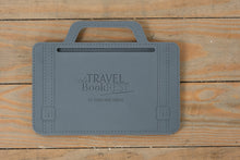 Load image into Gallery viewer, The Travel BookRest – Portable Stand for Books and Tablets (Gray)