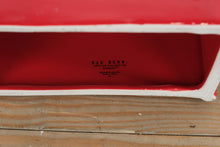 Load image into Gallery viewer, Pier 1 Imports “Santa Post” Ceramic Mailbox – Red & White Christmas Decor