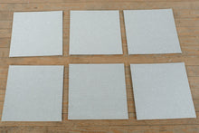 Load image into Gallery viewer, Set of 6 Pier 1 Imports Silver Diamond-Pattern Placemats β 15β Square