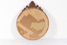 Load image into Gallery viewer, Round Gold Rococo Style Mirror