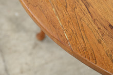 Load image into Gallery viewer, Vintage Round Solid Wood Dining Table with Plank Top