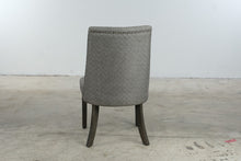 Load image into Gallery viewer, Gray Upholstered Dining Side Chair Nailhead Trim