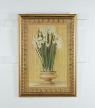 Load image into Gallery viewer, Floral Still Life Daffodils Framed Wall Art Print Gold Frame 40x28