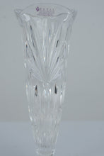 Load image into Gallery viewer, Royal Irish Crystal 24 Lead Crystal Footed Vase Czech Republic 7 Inch