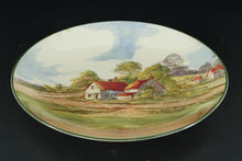 Load image into Gallery viewer, Antique Royal Doulton “Briar Cottage” Hand-Painted Landscape Plate – England – 10" Round