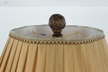 Load image into Gallery viewer, Rubbed Green Urn Table Lamp – 30" Tall Classic Decorative Lamp with Pleated Shade