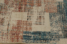 Load image into Gallery viewer, Abstract Tile Rug – 5' x 7'1"