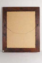 Load image into Gallery viewer, Rustic Wooden Framed Mirror - 30" x 37"