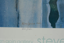 Load image into Gallery viewer, Steven Jordan 1982 Signed Charleston Watercolor Exhibition Poster Jan Goin Gallery