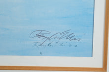 Load image into Gallery viewer, “Morning Mooring” by Ray Ellis – Framed Sailboat Print (32" x 40")
