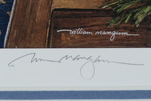 Load image into Gallery viewer, William Mangum Signed "Santa’s Joy" Framed Holiday Print