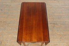 Load image into Gallery viewer, Statton Trutype Americana Cherry Drop Leaf End Table with Drawer