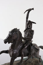 Load image into Gallery viewer, "Scalp" by Frederic Remington - Bronze Sculpture