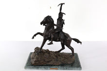 Load image into Gallery viewer, "Scalp" by Frederic Remington - Bronze Sculpture