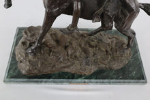 Load image into Gallery viewer, "Scalp" by Frederic Remington - Bronze Sculpture