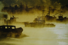 Load image into Gallery viewer, "Golden Sea Smoke", Stomington, ME by Sandy Dolan