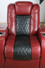 Load image into Gallery viewer, Seatcraft Leather Home Theater Reclining Seating Row with Lighting and Accessories