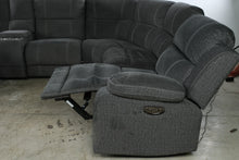 Load image into Gallery viewer, Prescott Point Gray 6-Piece Power Reclining Sectional with Chaise