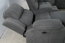 Load image into Gallery viewer, Prescott Point Gray 6-Piece Power Reclining Sectional with Chaise