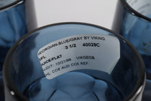 Load image into Gallery viewer, Set of 3 Georgian Blue/Gray Juice Tumblers - Viking