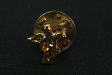Load image into Gallery viewer, Set of 3 Gold-Tone Religious Tie Pins – Cross with Crystal, Praying Angel & Cherub Designs