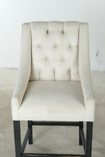 Load image into Gallery viewer, Set of 3 Tufted Upholstered Counter Height Bar Stools with Wingback Design - Online Only
