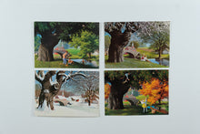 Load image into Gallery viewer, 1968 Paul Detlefsen “Seasons of the Year” Lithograph Print Set of 4
