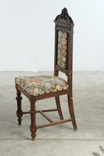 Load image into Gallery viewer, Set of 6 Italian Renaissance Revival Walnut Dining Chairs