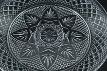 Load image into Gallery viewer, Set of 6 Cristal D’Arques-Durand Clear Cut Glass Luncheon Plates – 8” Star & Diamond Pattern – France