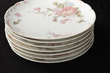 Load image into Gallery viewer, Pink Roses Bread Plates - Haviland & Co - Limoges