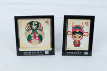 Load image into Gallery viewer, Shaanxi Shadow Puppet Chinese Folk Art Intangible Cultural Heritage Framed Set 2