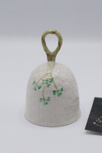 Load image into Gallery viewer, Belleek Ireland Shamrock Bell Porcelain 4.5 Inch