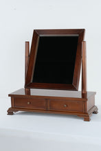 Load image into Gallery viewer, Craftique Mahogany Shaving Mirror – Mellow Wood Finish (MEL)