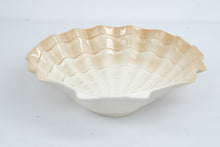Load image into Gallery viewer, Otagiri Beachcomber Vintage Ceramic Scallop Shell Serving Bowl Japan 14 Inch