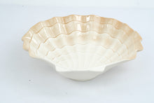 Load image into Gallery viewer, Otagiri Beachcomber Vintage Ceramic Scallop Shell Serving Bowl Japan 14 Inch
