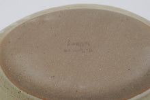 Load image into Gallery viewer, Signed Studio Pottery Oval Platter Scallop Shell Handles 12 Inch Stoneware